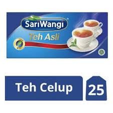 

SariWangi Teh Celup Melati / Teh Hitam Isi 25 Kantung per Kotak
