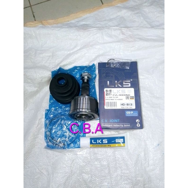 CV JOINT OUTER AS RODA LUAR HONDA CRV NEW 2002-2006 GEN 2 HO 813 MERK LKS