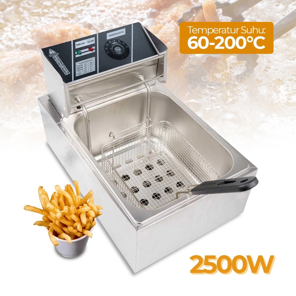 Mesin Penggorengan Elektrik / Deep Fryer Listrik Penggorengan Deep Fry
