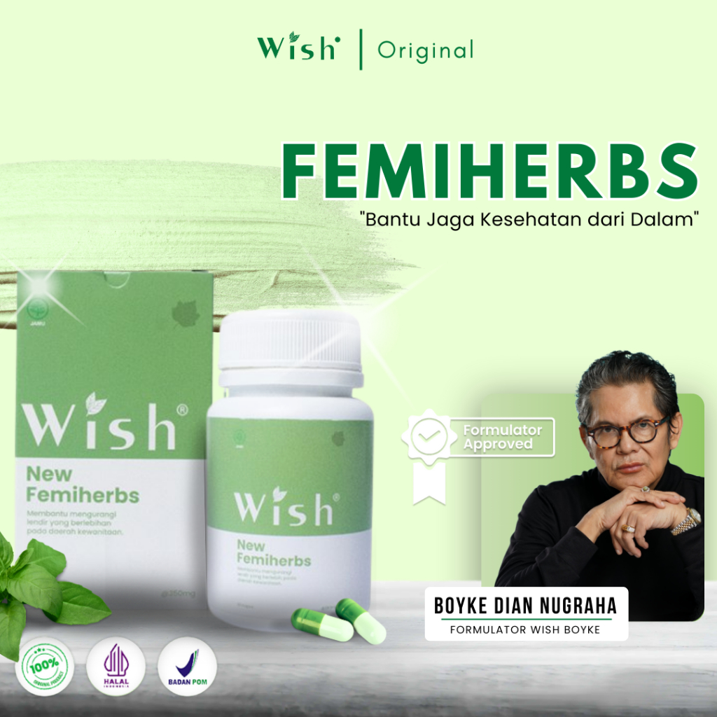 FEMIHERBS Obat Pelancar Haid Dr Boyke