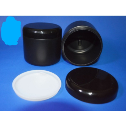 Pot Lulur 250gr Hitam Pot Lulur 250 Gram Hitam Pot Body Scrub Tinggi