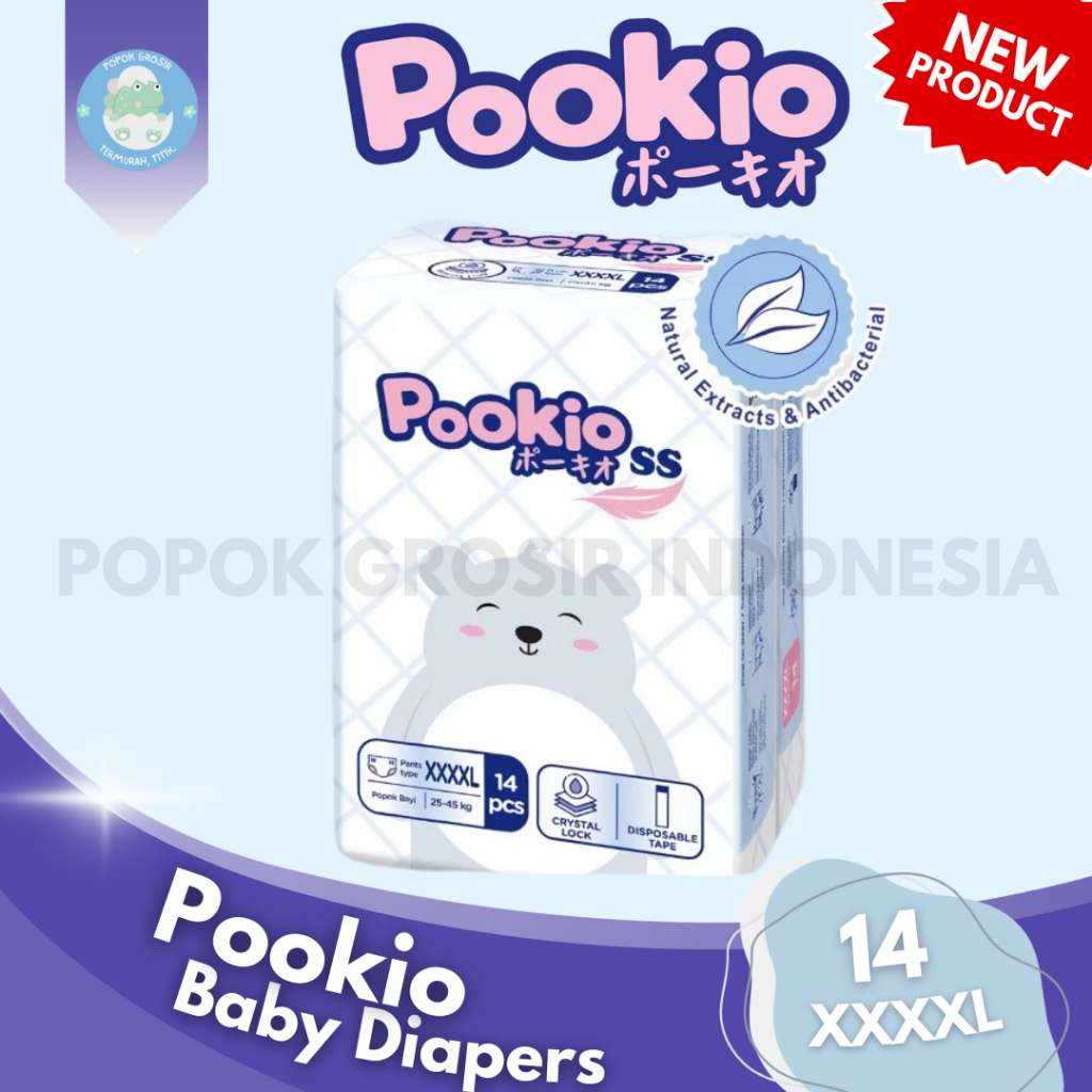 POOKIO SS Popok Anak Diaper Celana XXXXL14