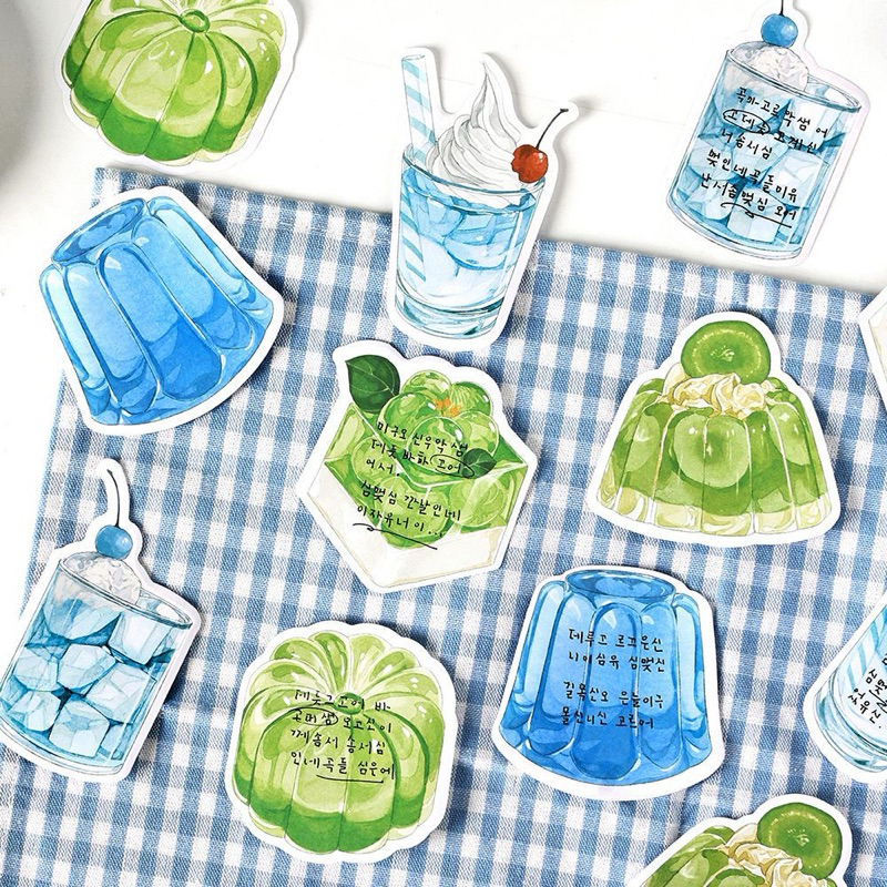 

[B899] Seri Infeel.Me Tea Time Notes Catatan Tempel Catatan Kreatif Siswa Catatan Memo Pesan N Times Stiker