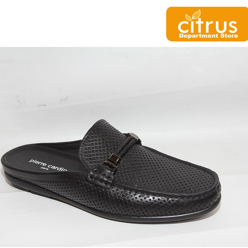 Pierre Cardin 1408 Sepatu Casual Pria Warna Black & Tan