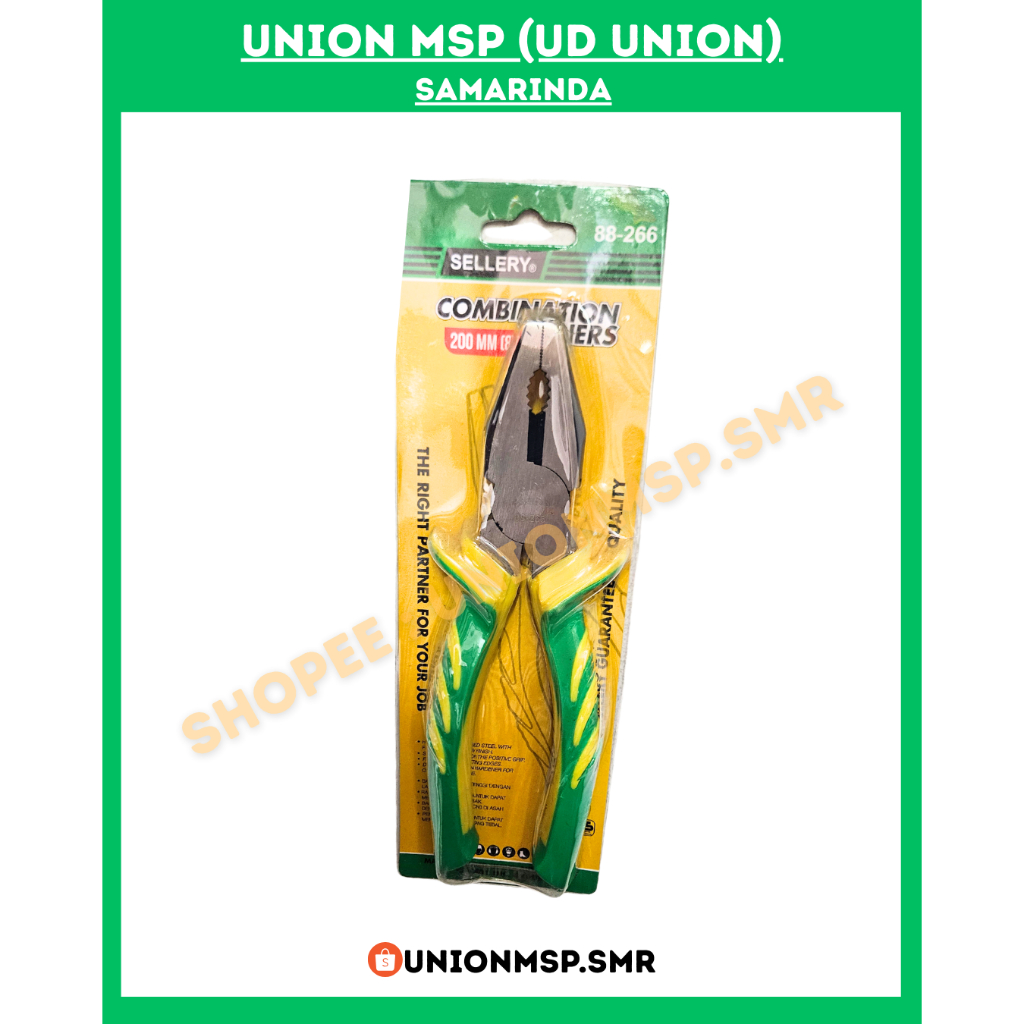 SELLERY TANG KOMBINASI 8 INCH 88-266 | TANG MULTIFUNGSI BAJA CARBON AWT ELEKTRIK LISTRIK OTOMOTIF
