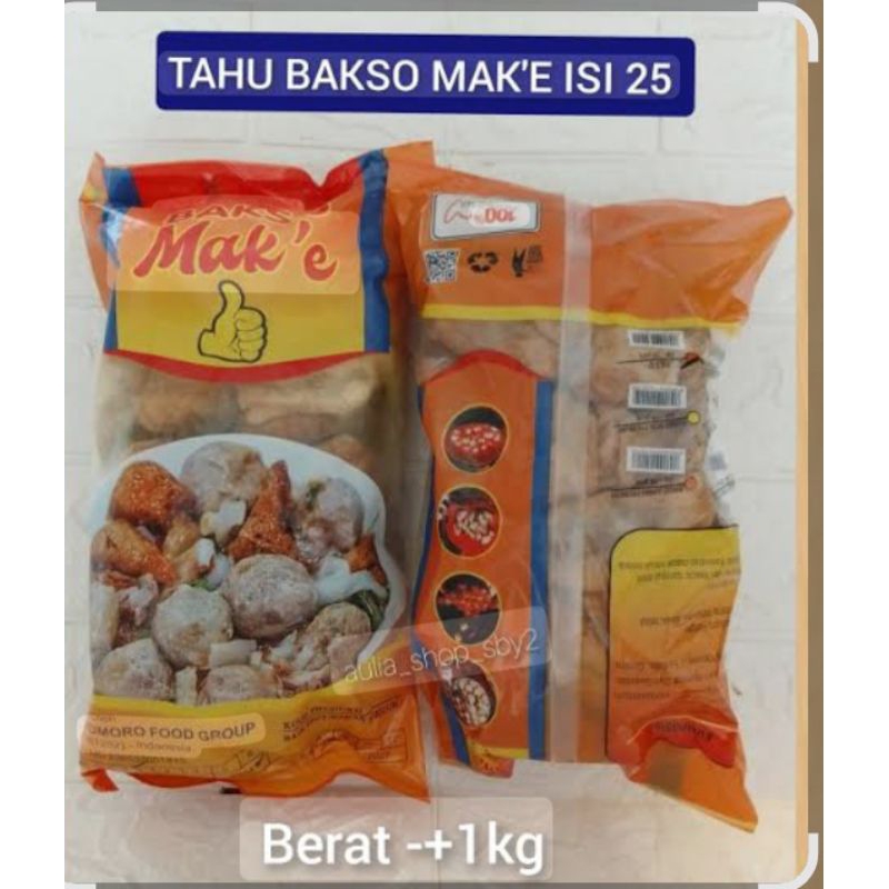 

Mak'e Tahu Bakso Super isi 25