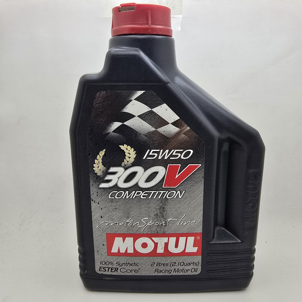 FLASH SALE MOTUL 300V COMPETITION 15W50 (2L)* Oli Mesin Mobil Bensin dan Diesel Balap atau Harian - 