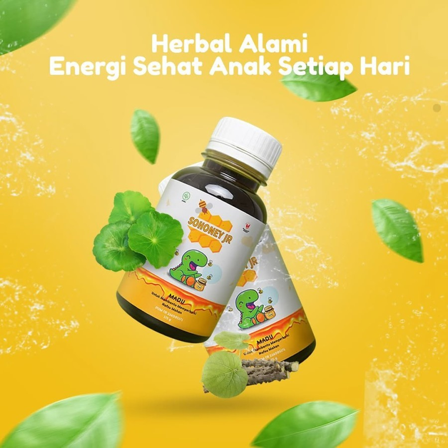 

Sohoney Jr Madu Multivitamin Membantu Menambah Nasfu Makan Anak