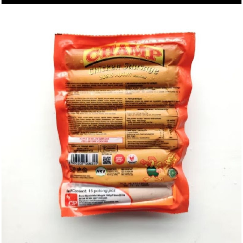 

CHAMP Sosis Ayam 500 Gram