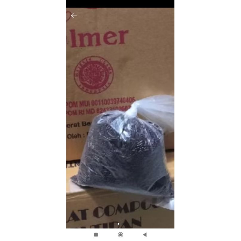 

Elmer mesis Vista dark coklat 250gr&500gr