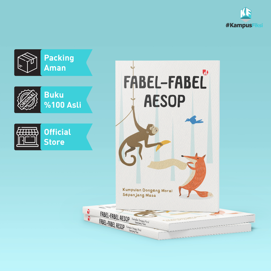 KampusFiksi - Buku Fabel-Fabel Aesop - Aesop - DIVA Press