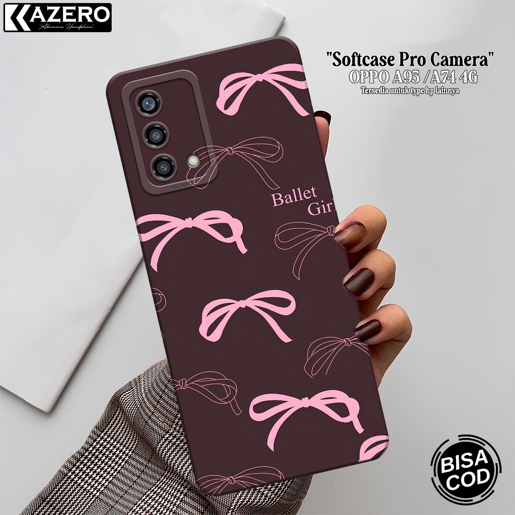 Case Hp OPPO A95 A74 4G Fashion Case Aesthetic Softcase OPPO A95 A74 4G Silikon Pro Camera Casing OP