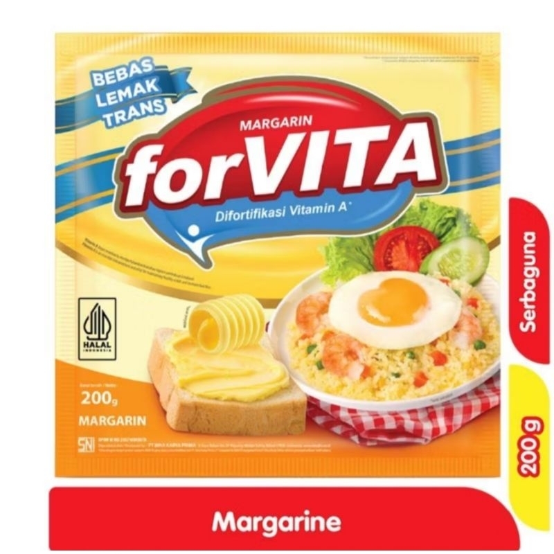 

Forvita Margarine Serbaguna 200 gram