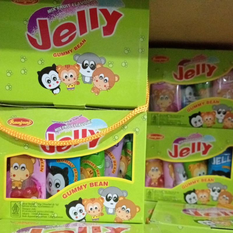 

Jelly Gummy Bear 1 dus isi 30 pcs