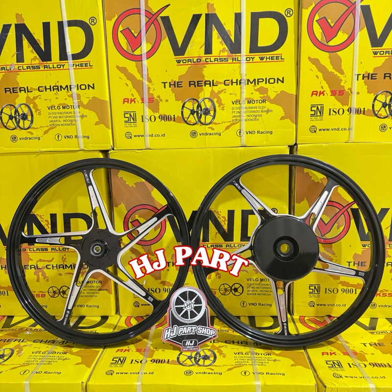 VELG VND AK 558 VELG VND AK 56 RING 17 140/140 VARIO BEAT SCPY GENIO VELG VND UKURAN  140/140 RING 1