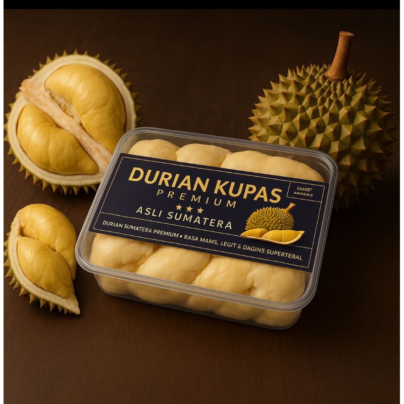 

Durian Duren Kupas Super Premium asli enaknya