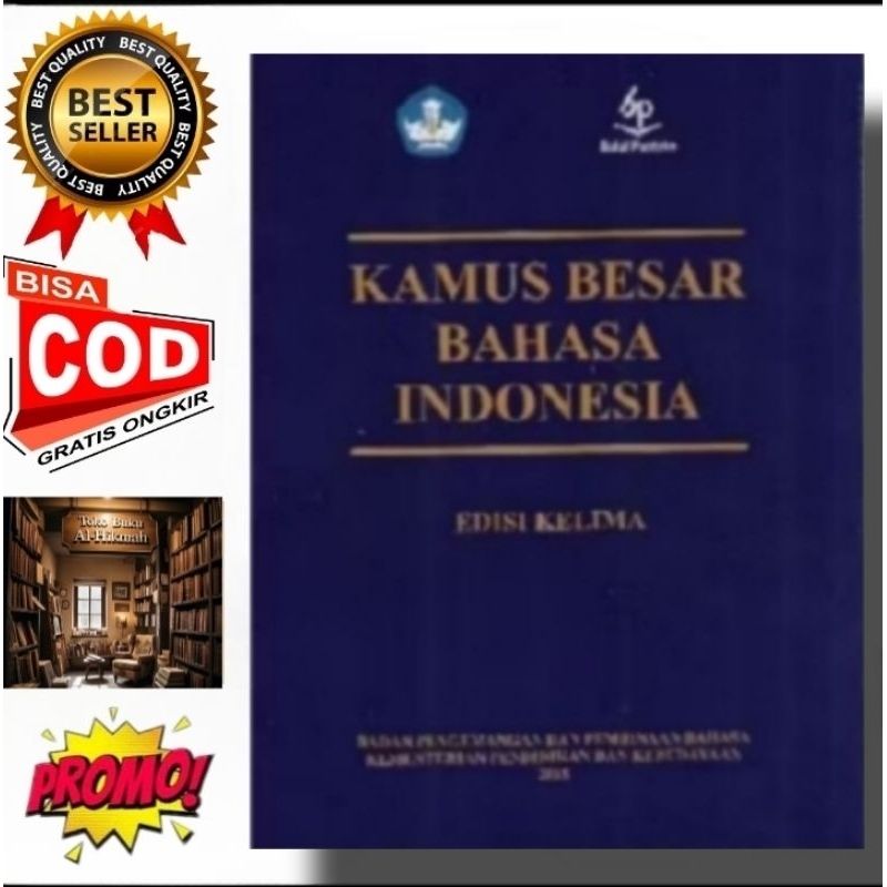 buku Kamus Besar Bahasa Indonesia KBBI  edisi kelima