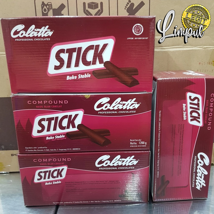 

Colatta Chocolate Stick REPACK | Coklat Batang Stik | Choco Stik Colatta Coklat Cookies