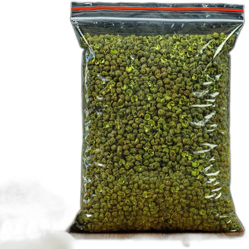 

Teng jiao 藤椒 500g QING HUA JIAO 青花椒 GREEN PEPPER SICHUAN MALA