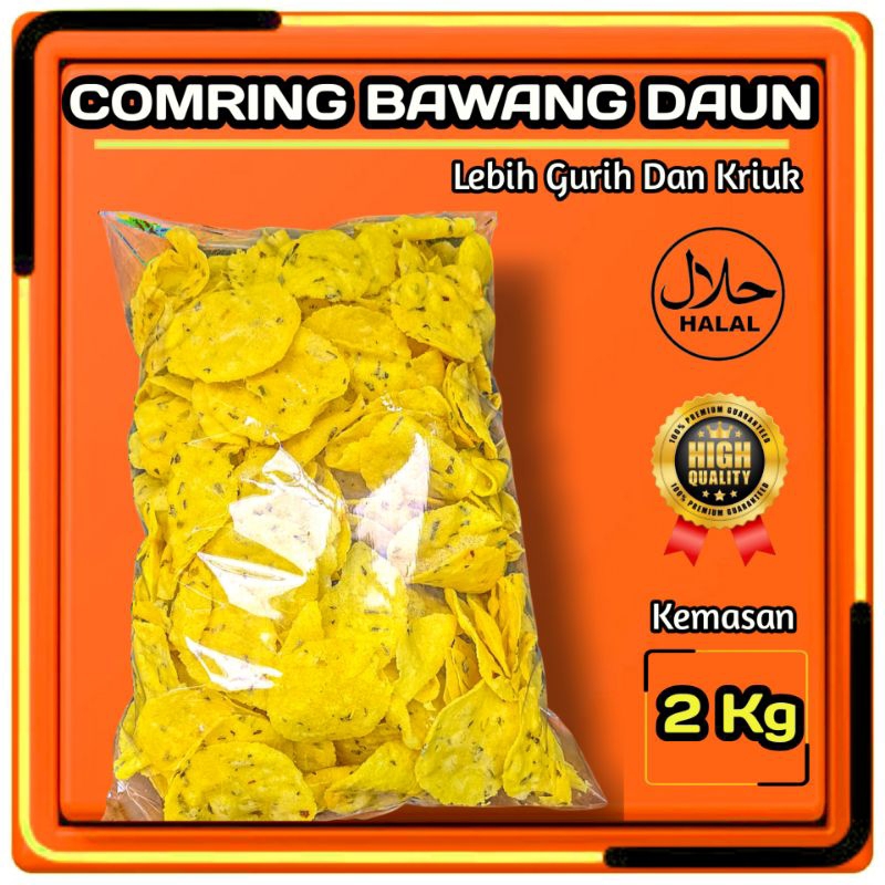 

Comring 2kg / Kecimpring Singkong Bawang Daun / Gemblong Termurah GRATIS ONGKIR