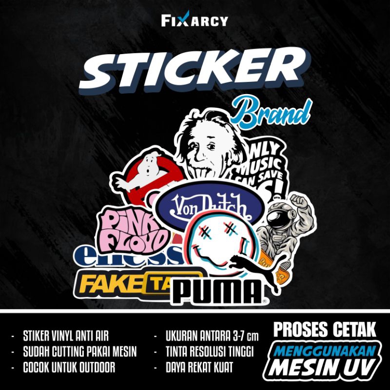 

STICKER PACK STIKER BRAND stiker Tumbler Laptop Case Scrapbook