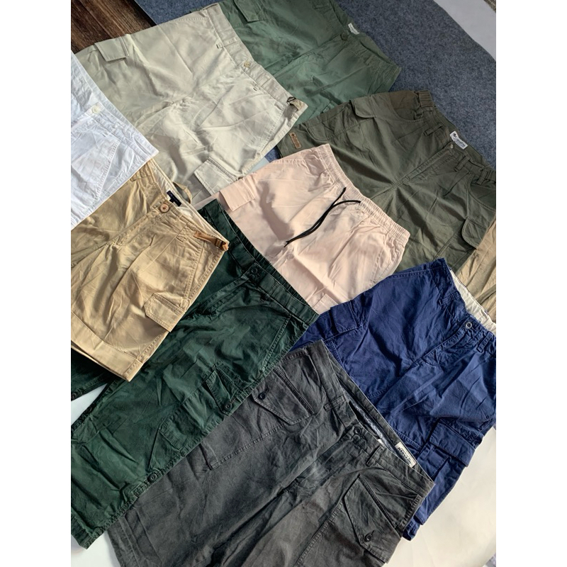 SHORTPANTS CARGO UNIQLO,G*P,COLOMBIA CELANA PENDEK KARGO