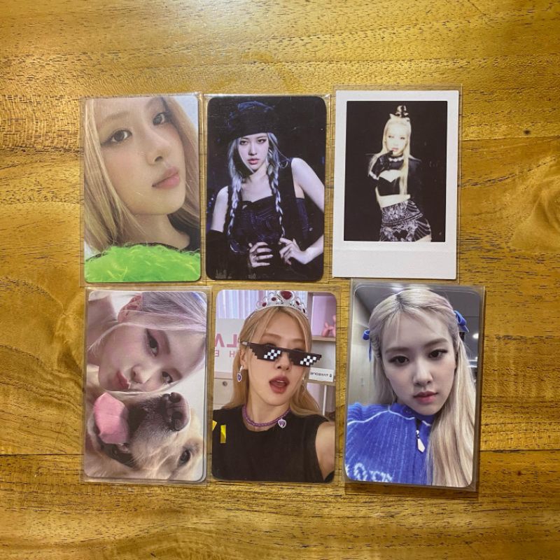 BLACKPINK ROSE PHOTOCARD