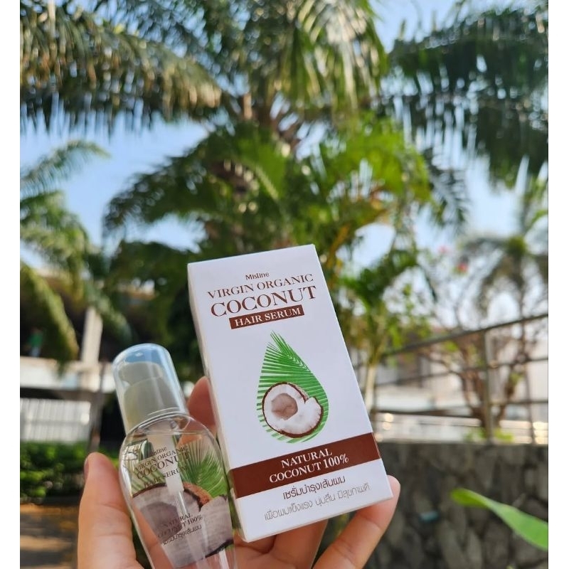 Mistine Virgin Oil / Virgin Oil Coconut / Hair Serum oil Coconut / Coconut Hair Serum / Serum Hair O