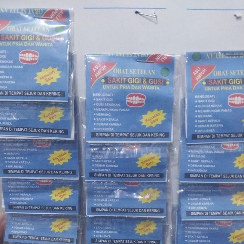 Obat Sakit Gigi dan Gusi isi 24 tablet