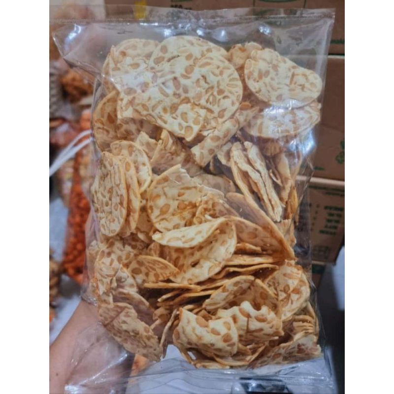 

Keripik Tempe Sutra 200gr Enak Murah Meriah