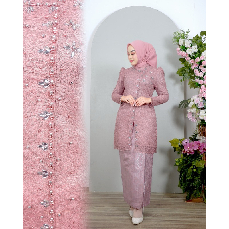 NEW PRODUK KEBAYA TUNIK JANGGAN/KEBAYA WISDUA/SERAGAMAN PESTA/KEBAYA TERLARIS