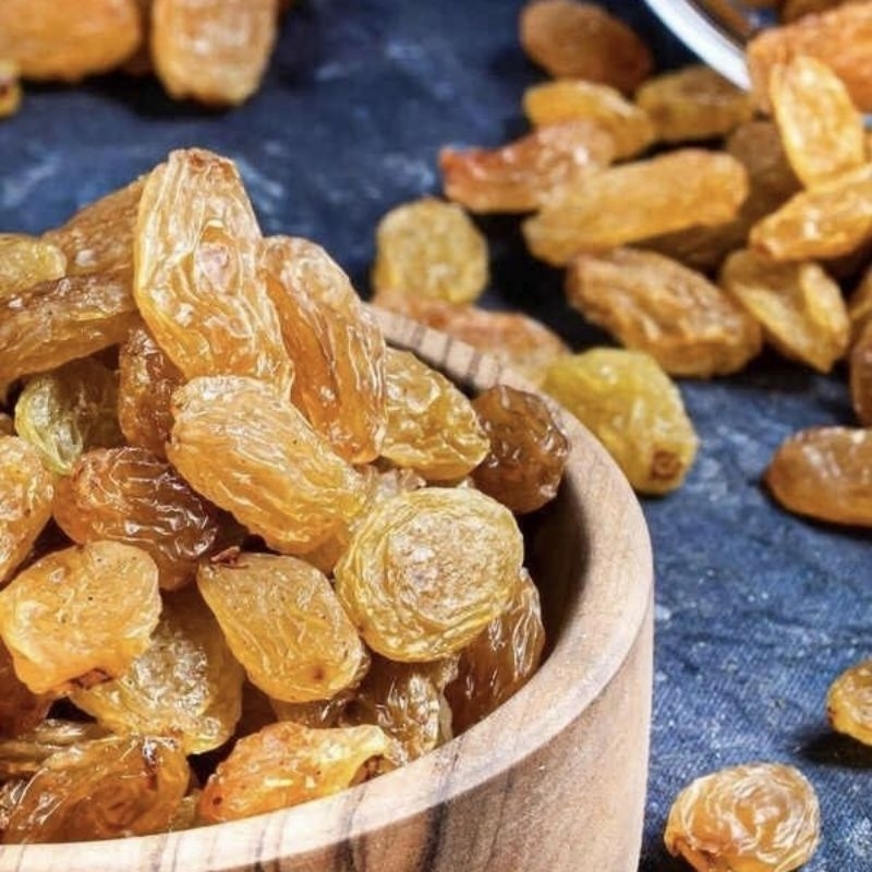 

Dried Golden Raisin Jumbo (Kismis Kuning Besar) 100gr