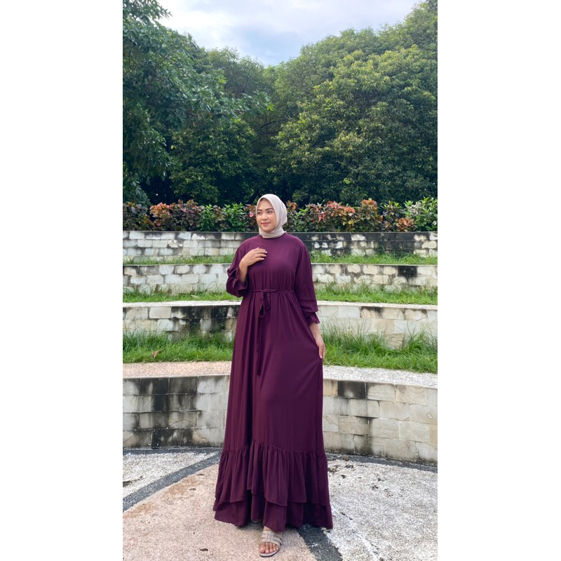 Ayani Gamis Dress | Gamis Rayon Premium | Dress Rayon Premium | Gamis Dress