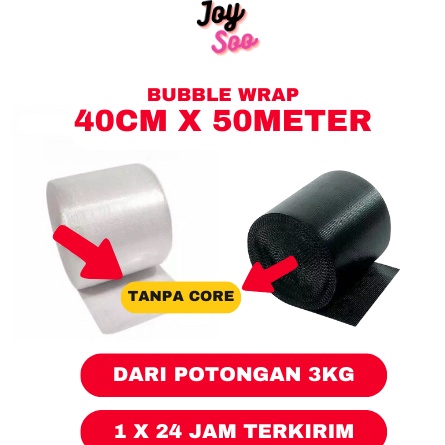

Trend BUBBLE WRAP ROLL 4 CM X 5 METER TEBAL BENING HITAM