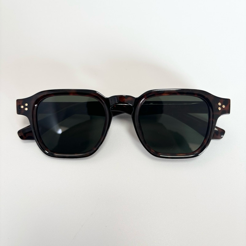 Kacamata Casey Tortoise Darkgreen lens