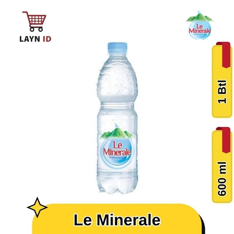 

Le Minerale - Air Mineral Botol 600 ml