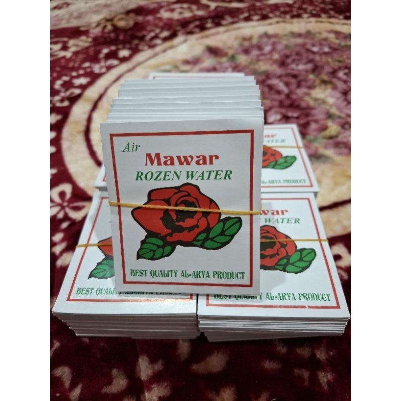 500 lembar kertas air mawar Rozen water