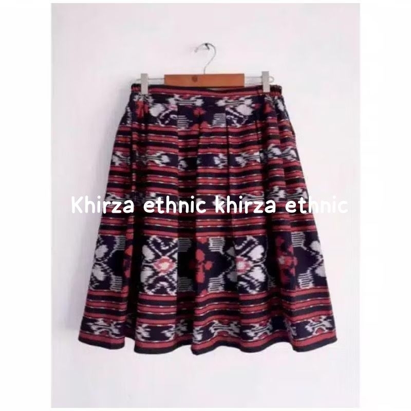 [ READY ] Rok tenun - Rok maroon - rok pendek - rok etnik - rok wanita - rok tenun etnik