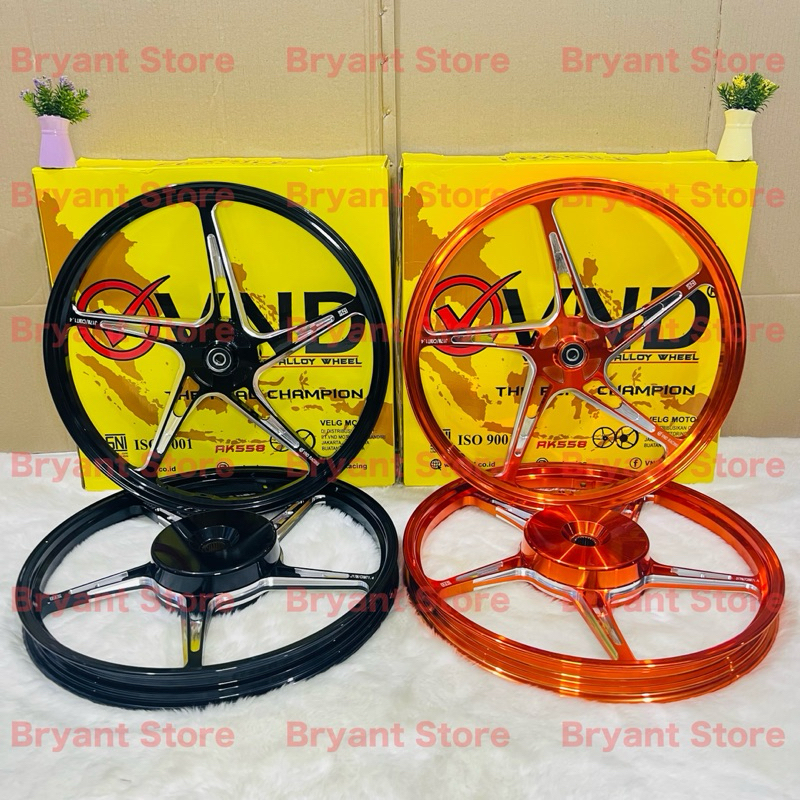 VELG VND RACING ORIGINAL AK 558 140x17 140x17 PALANG 5 VARIO 110 125 150 160 CBS ABS BEAT SCOOPY SPA