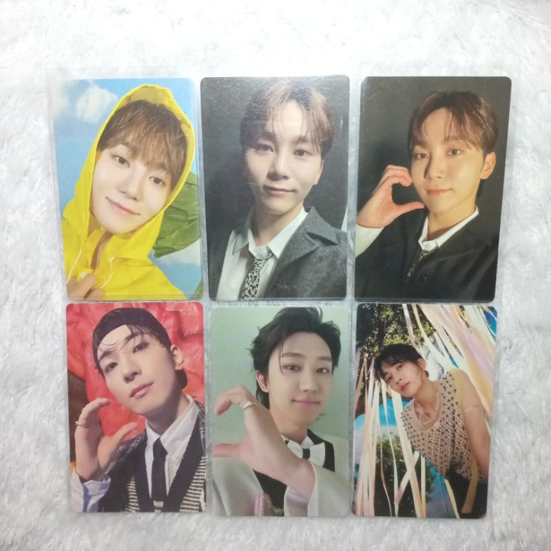 SEVENTEEN JEONGHAN WONWOO SEUNGKWAN THE8 PHOTOCARD