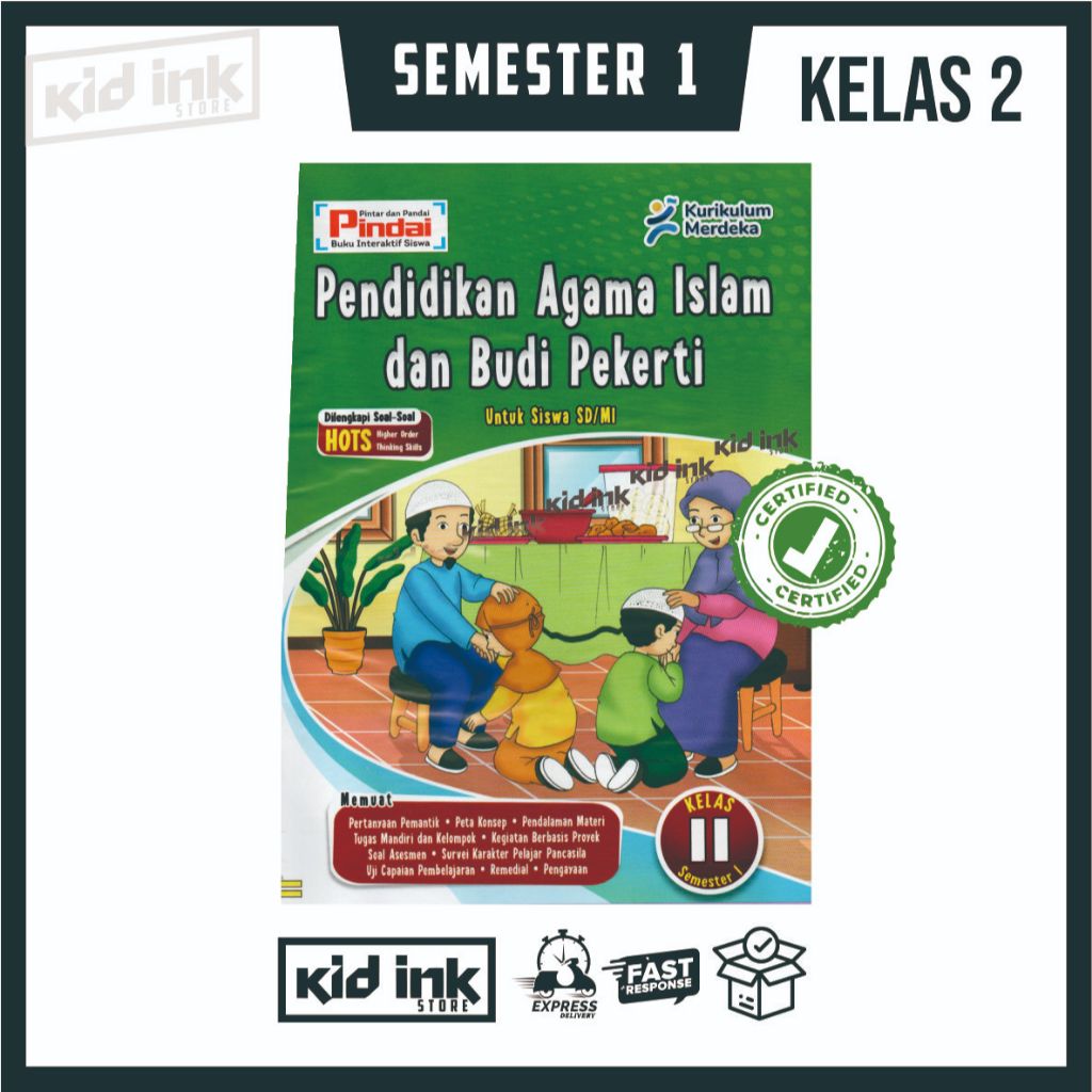 LKS PINDAI KUMER KELAS 2 SD (ARYADUTA) SEMESTER 1