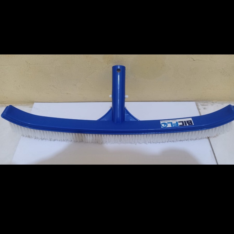 SIKAT kolam renang 18" PLASTIK // alat kebersihan kolam renang sikat kolam renang 18 inch nylon brus