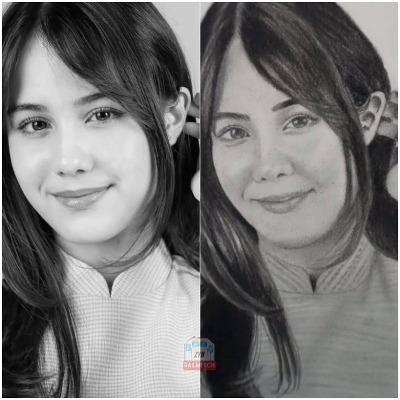 Lukisan Wajah | Gambar Sketsa Wajah | Custom Sketsa Wajah Realistis | Kado Lukisan Wajah | Kado Unik