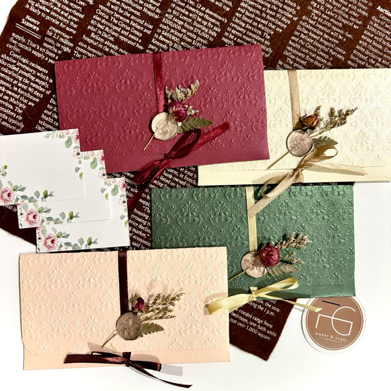 

Amplop Uang Embos Artisan Floral by fgpaper
