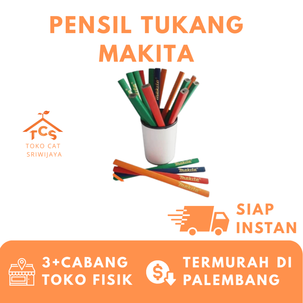 

PENSIL PENSIL TUKANG MAKITA PREMIUM