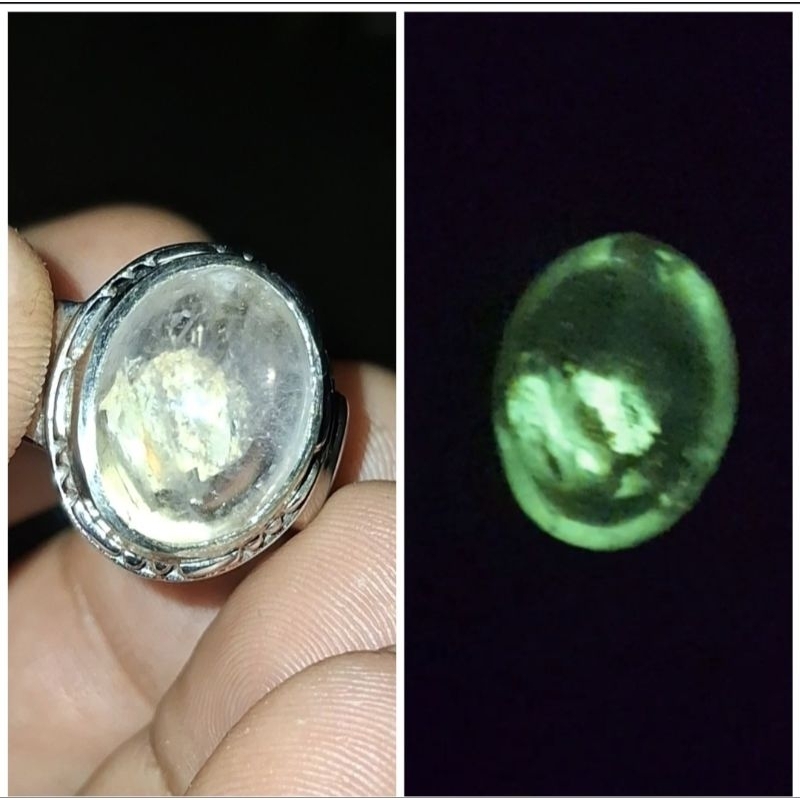 kecubung karang menyala antik