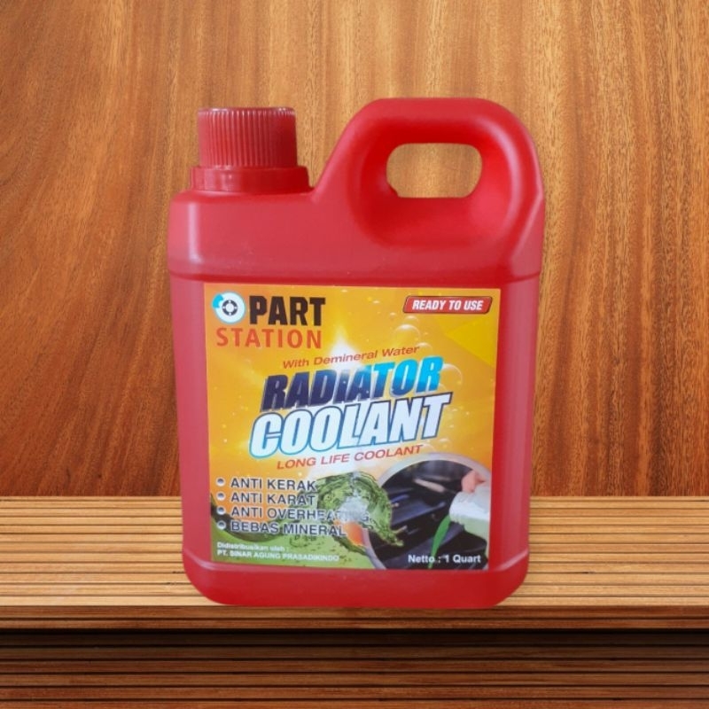 air radiator mobil-Coolant-koolant Radiator Merah 1 L