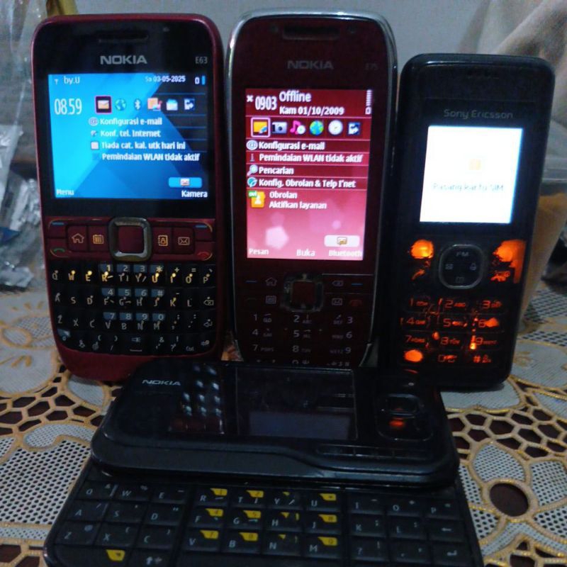 Nokia E63 - Nokia E75 - Nokia 6760 - SE J132 [bahan]
