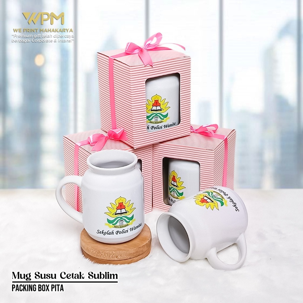 Souvenir Custom Mug Susu Unik