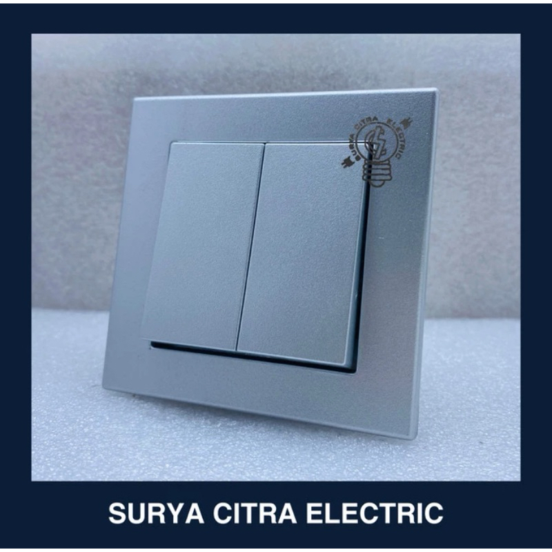 BROCO PLANO Saklar Lampu Ganda Seri